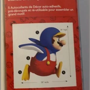 Nintendo Super Mario In Penguin Outfit Wall Decal